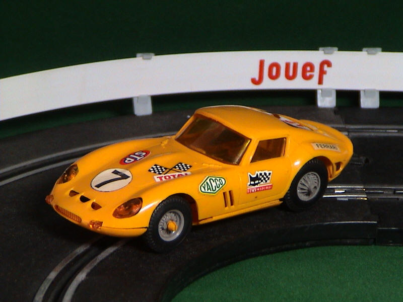 JOUEF CIRCUIT FERRARI 250 GTO JAUNE A