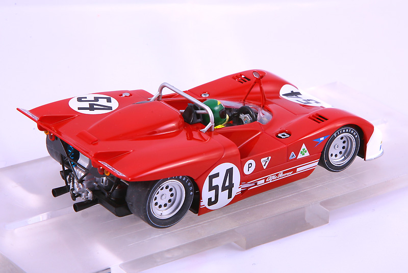 Modellino Auto M4 1/43 7124 - Alfa Romeo 33.3 54, Brands Hatch 1971 - Fatto In Italia