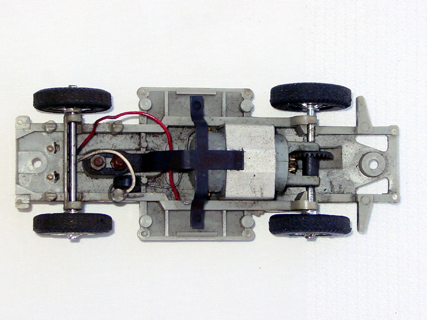 Ancien Circuit De Voitures F1 En Tôle - Jouet à Tirette - Diamètre 24 Cm - France